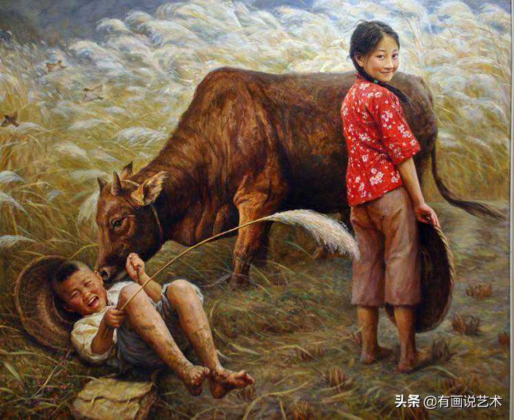 这组油画，勾起80后集体泪奔回忆