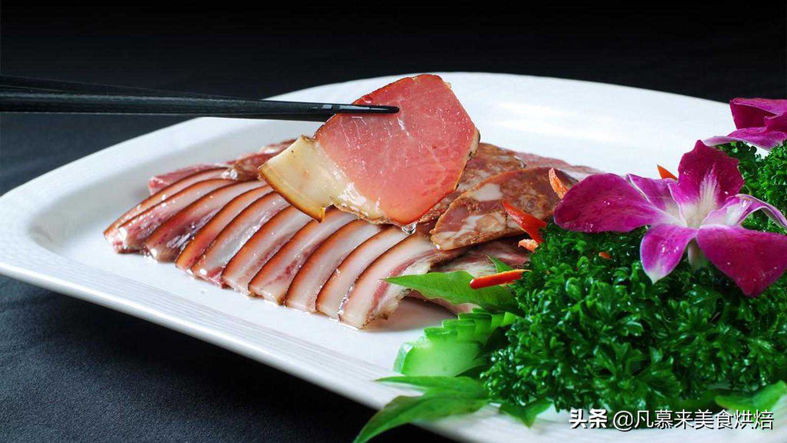 腊味拼盘的摆法，制作冷拼年夜饭再也不用愁，同样适合饭馆大酒店