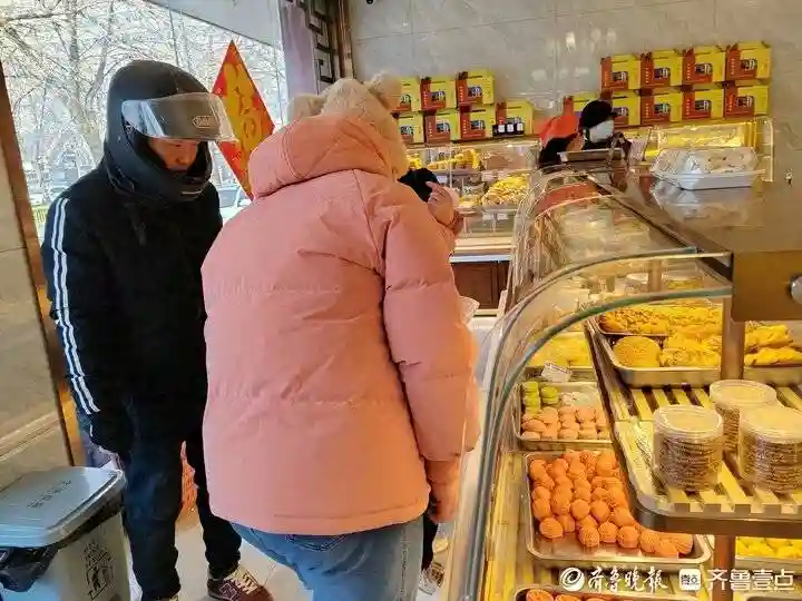 客流翻了五六倍！春节临近，济南糕点销售走俏