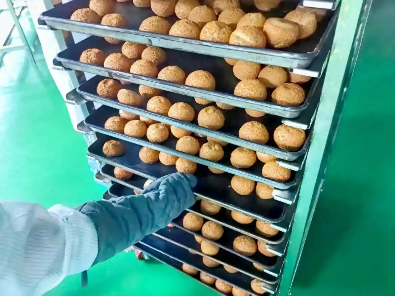 桂香满园二期：打造自动化蛋糕工厂