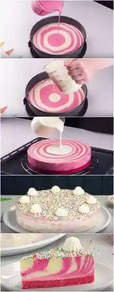 34款超详细蛋糕制作细节图片，看图秒会~