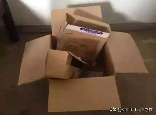「旧物改造」纸板箱子这么好用，以后不要再乱扔了