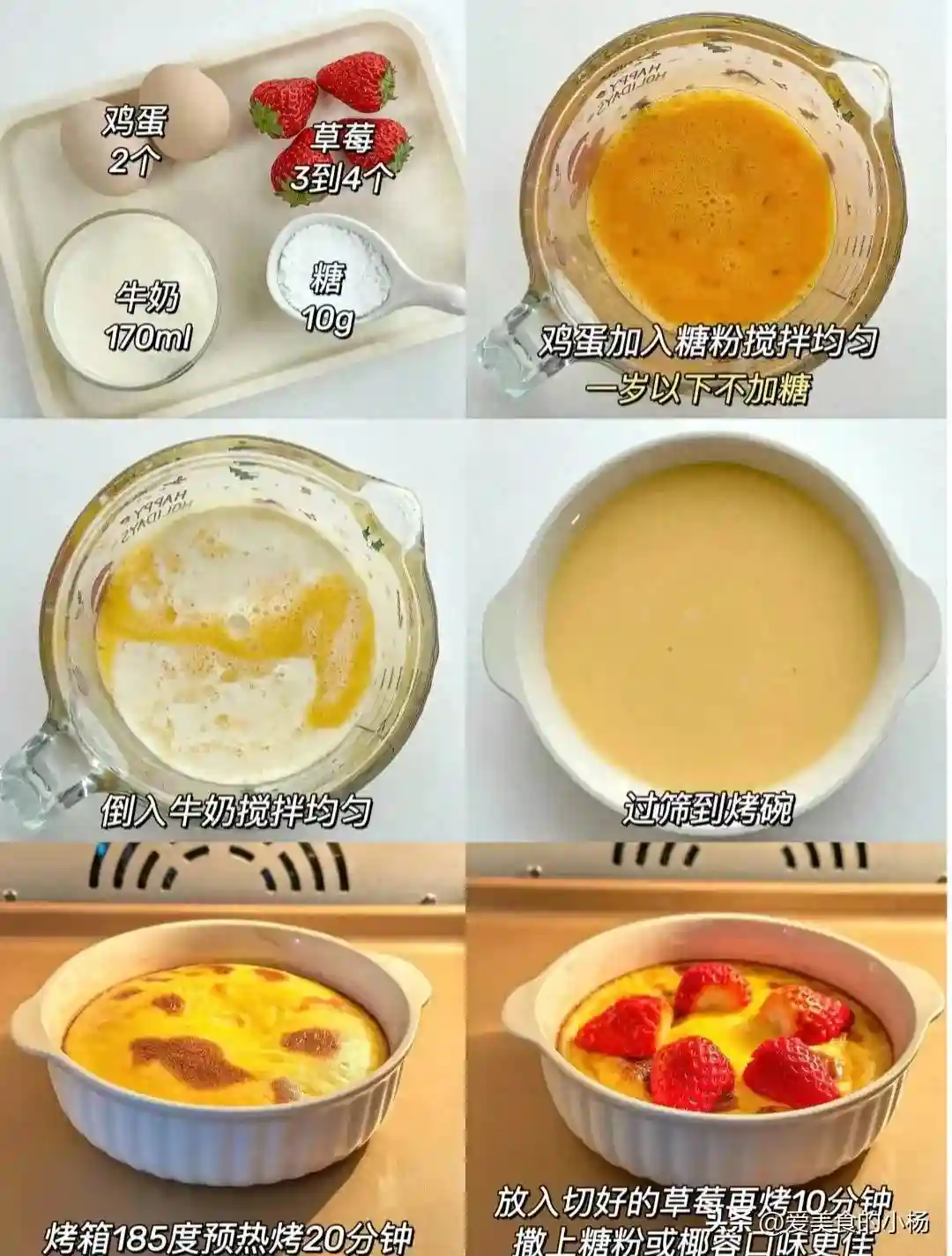6款超简单的草莓做法！口感和颜值并存，快收藏