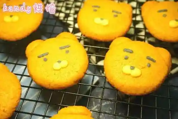 kandy烘焙│高颜值、凹造型～萌熊饼干，用烘焙释放你的美