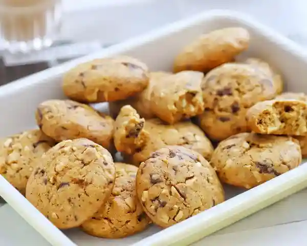 超酥脆的巧克力坚果曲奇~零基础也能做烘焙