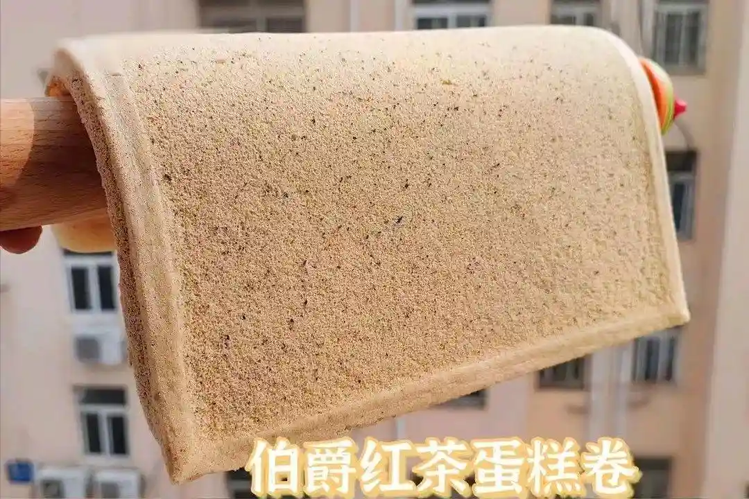 山姆招牌丨伯爵红茶蛋糕卷，卷不裂配方分享