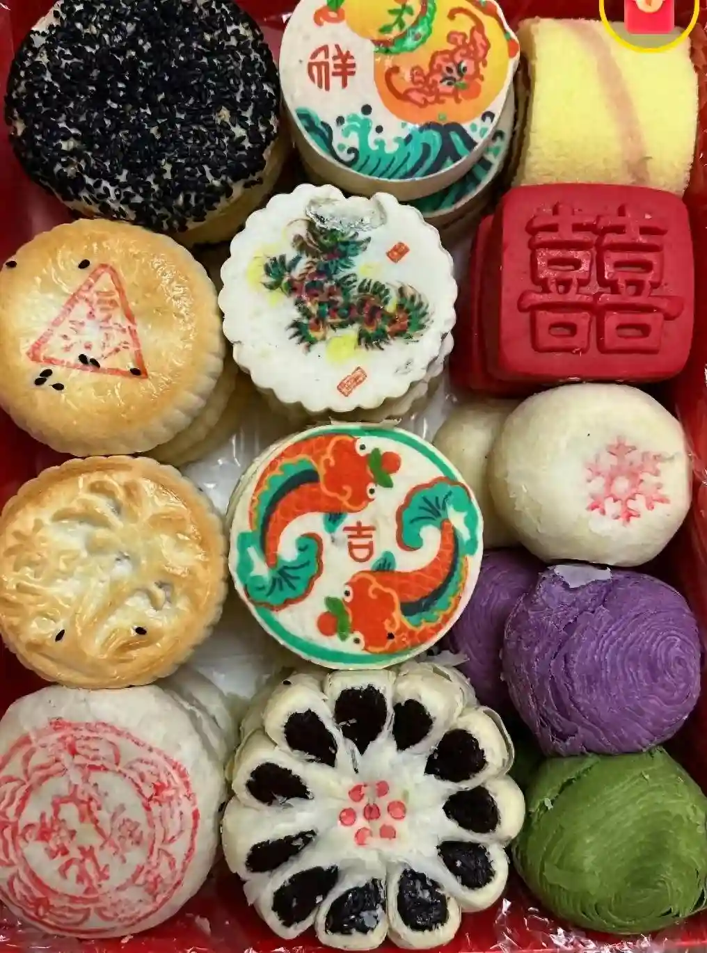 90年代串亲戚的糕点匣子