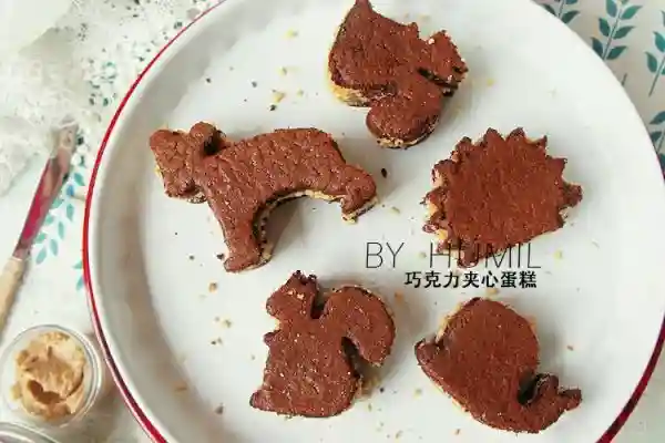 #宜家让家更有味#动物巧克力夹心蛋糕